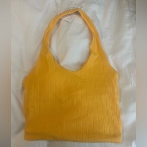 Halter Workout Tank Top